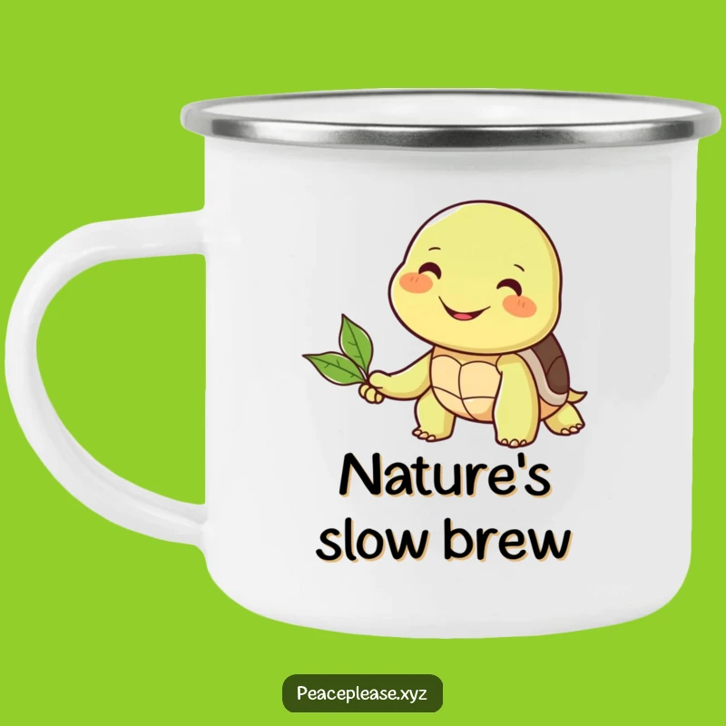 Funny Turtle Friend Camping Mug: Share a Sip, Perfect Funny Gift for Outdoors