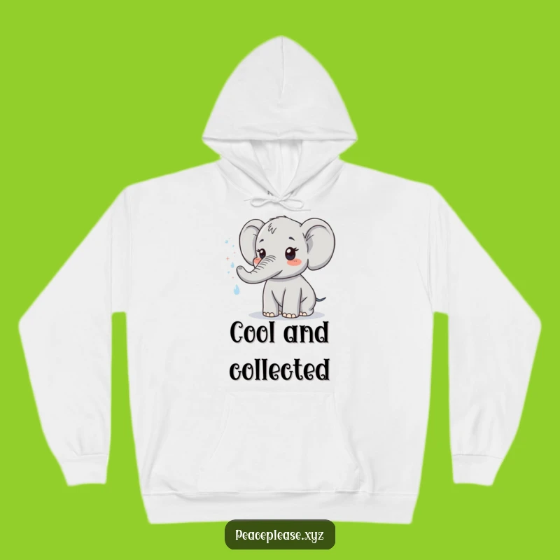 Funny Cozy Elephant Hoodie: Cute Sprayer, Sparkling Mist, Perfect Warm Gift