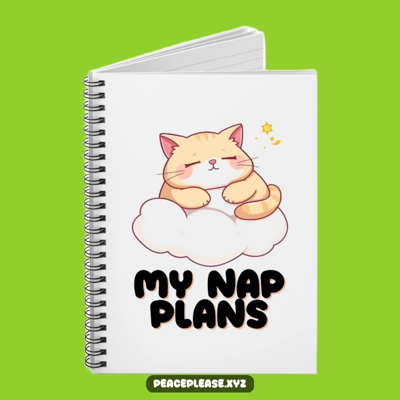 Funny Cat Cloud Notebook: Hilarious Journal for Dreamy Ideas Gift